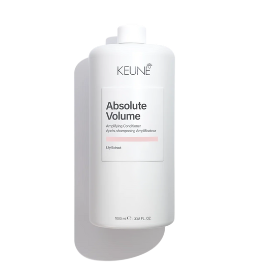 keune absolute volume conditioner bottle on white background