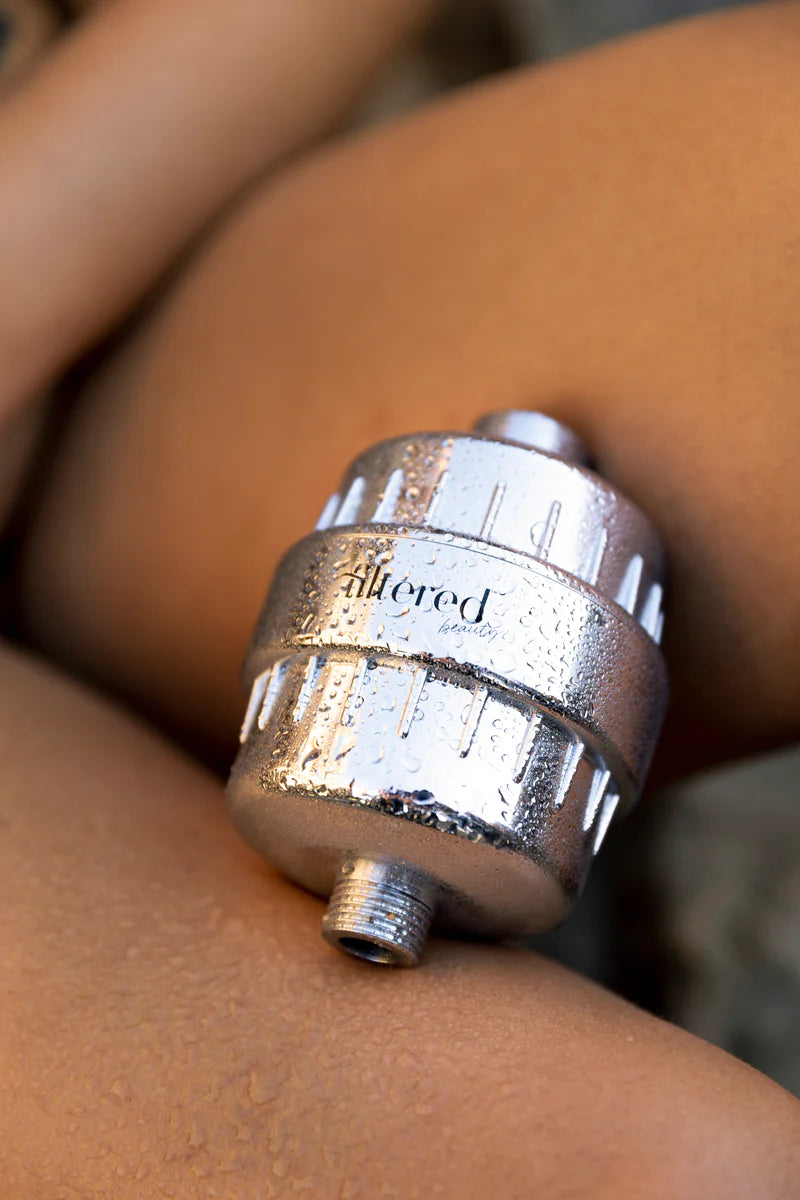Filtered Beauty Shower Filter - Water Purifier Silver