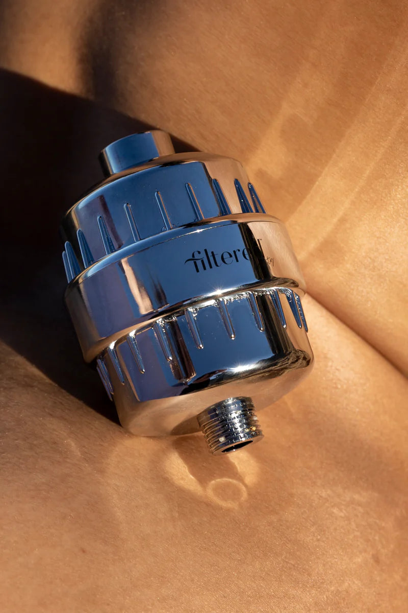 Filtered Beauty Shower Filter - Water Purifier Silver