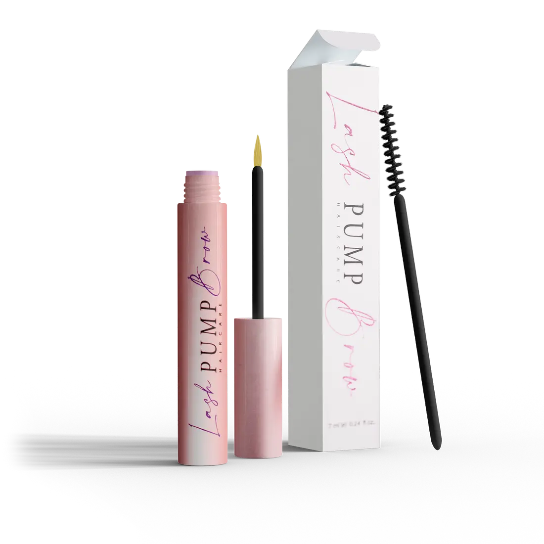 Pump lash and brow growth serum