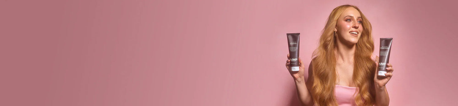 Pump Full Volume Collection — Lift, Body & Fuller‑Looking Hair