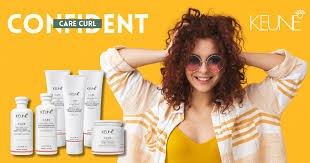 keune confident curl products