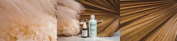 Pump Haircare Oily Or Itchy Scalp Products - Divine hair and beauty