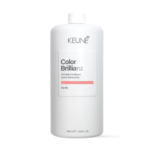 Keune Color Brillianz conditioner bottle on a white background