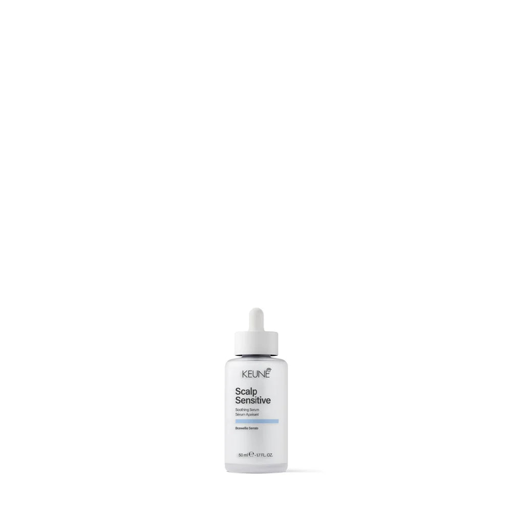 Keune Scalp Sensitive bottle on a white background
