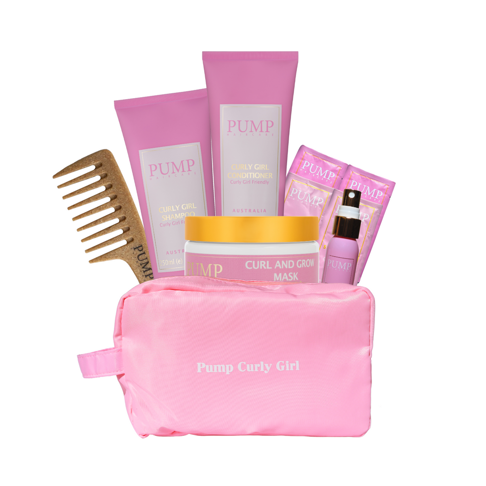 Pump haircare curly girl gift pack