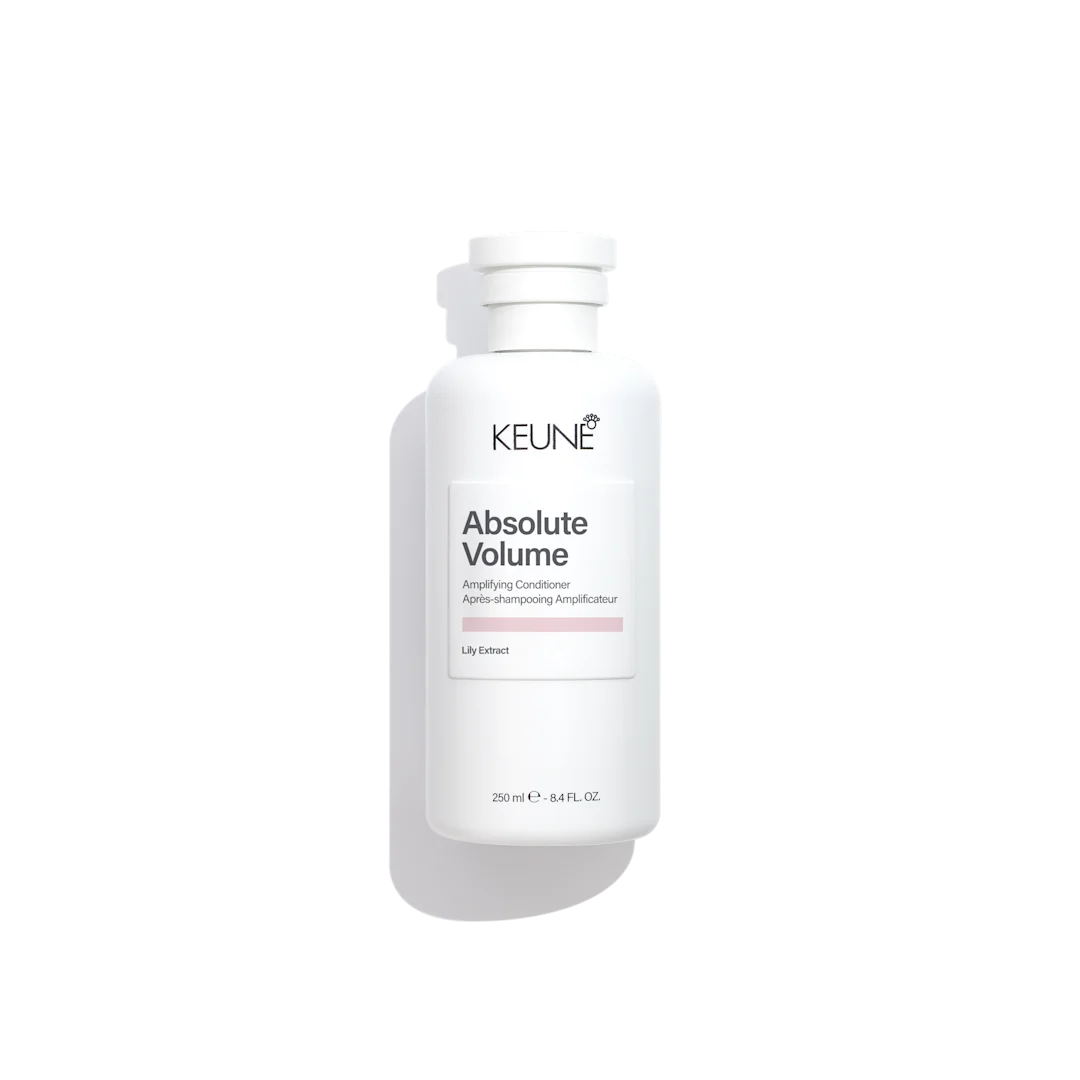 keune absolute volume conditioner bottle on white background