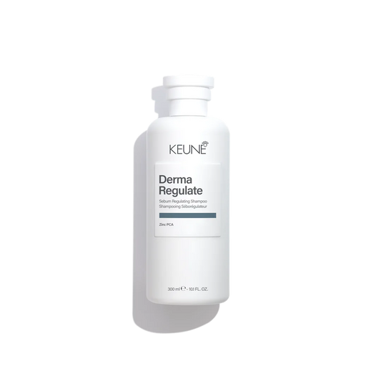 Keune Derma Regulate shampoo bottle on a white background