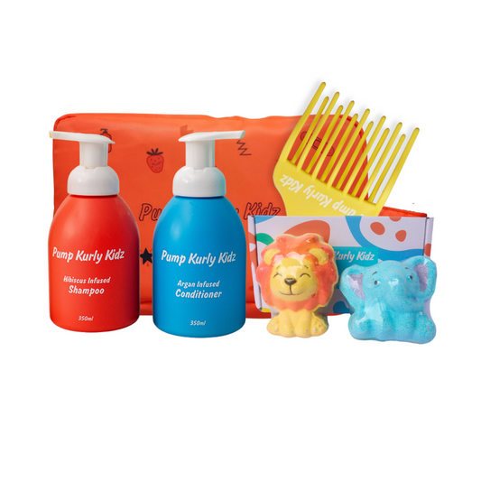 Pum haircare kurly kids giftpack