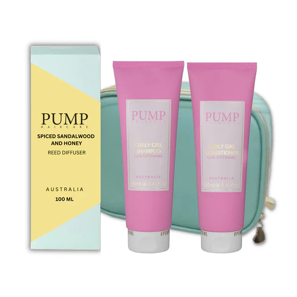 Pump curly girl gift pack