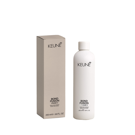 Keune Bond Fusion product packaging on a white background
