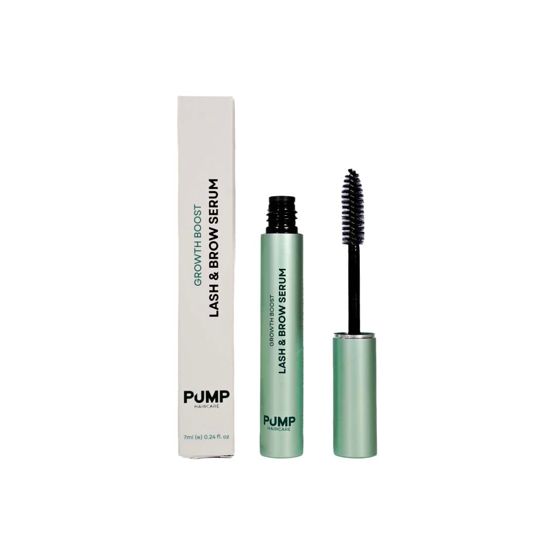 Pump lash and brow growth serum