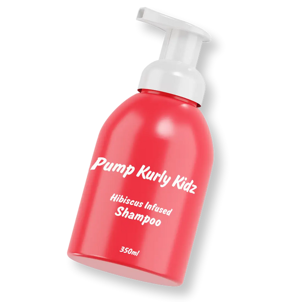 Pump Kurly Kids Hibiscus Infused Shampoo