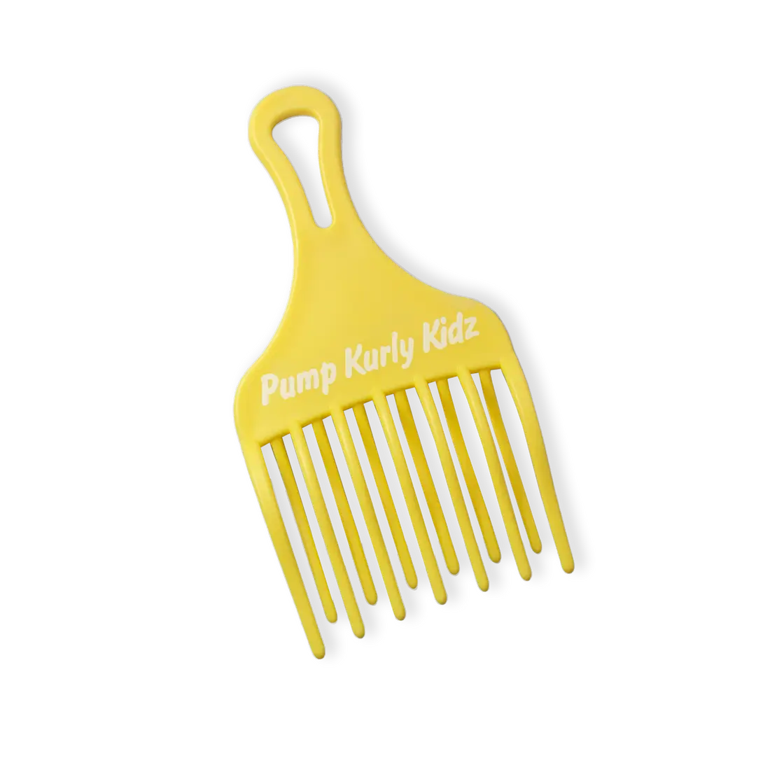 Pump Kurly Kids Yellow Detangle Comb